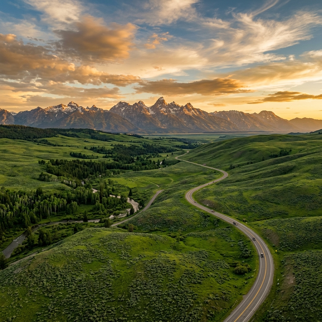 Wyoming landscape – Land Motives LLC headquarters
